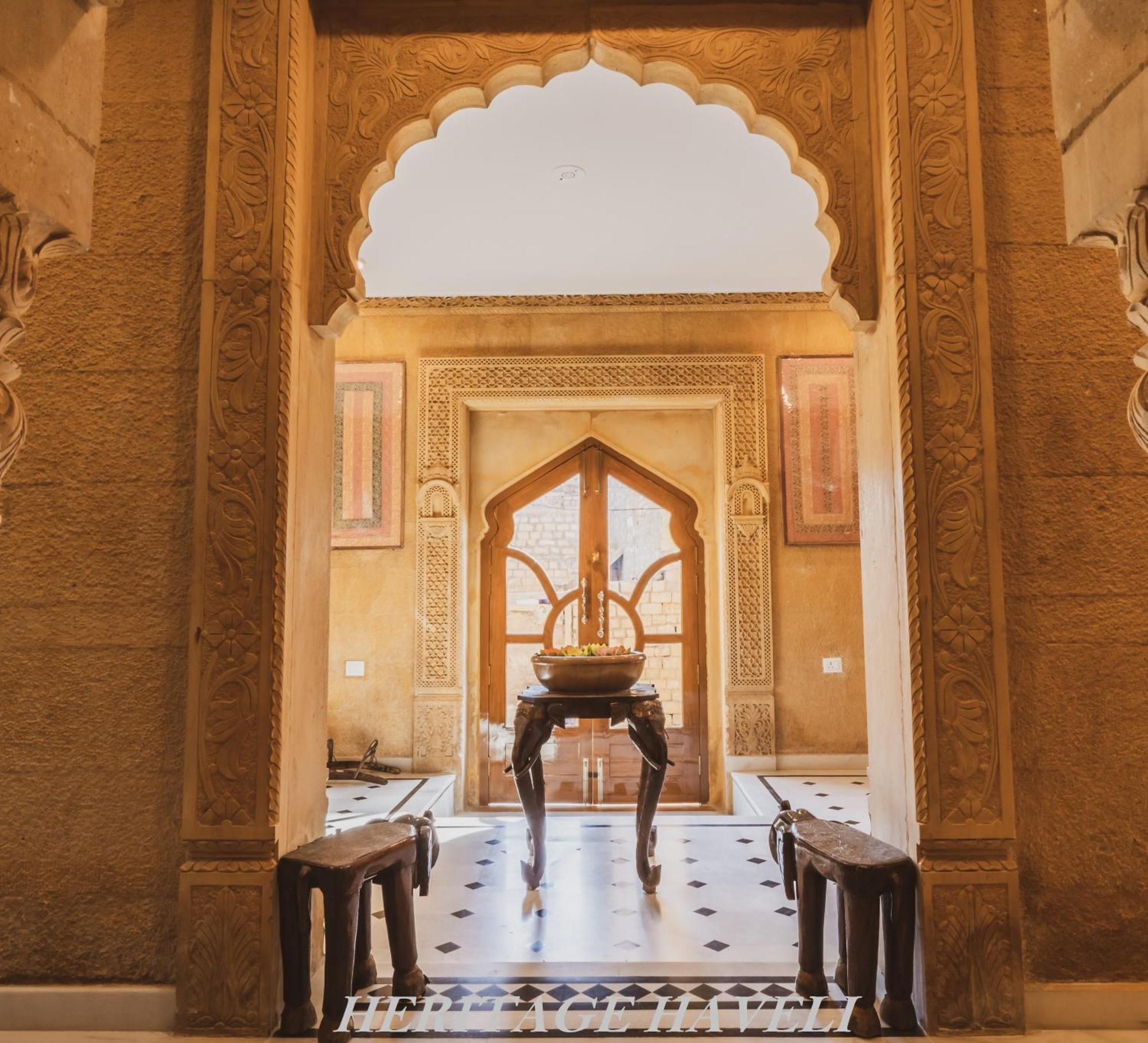 Hotel Heritage Haveli Jaisalmer Luaran gambar